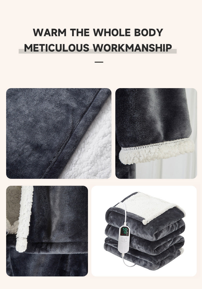 ModoHome™ Heated Wearable Blanket with Sleeves & Foot Pocket