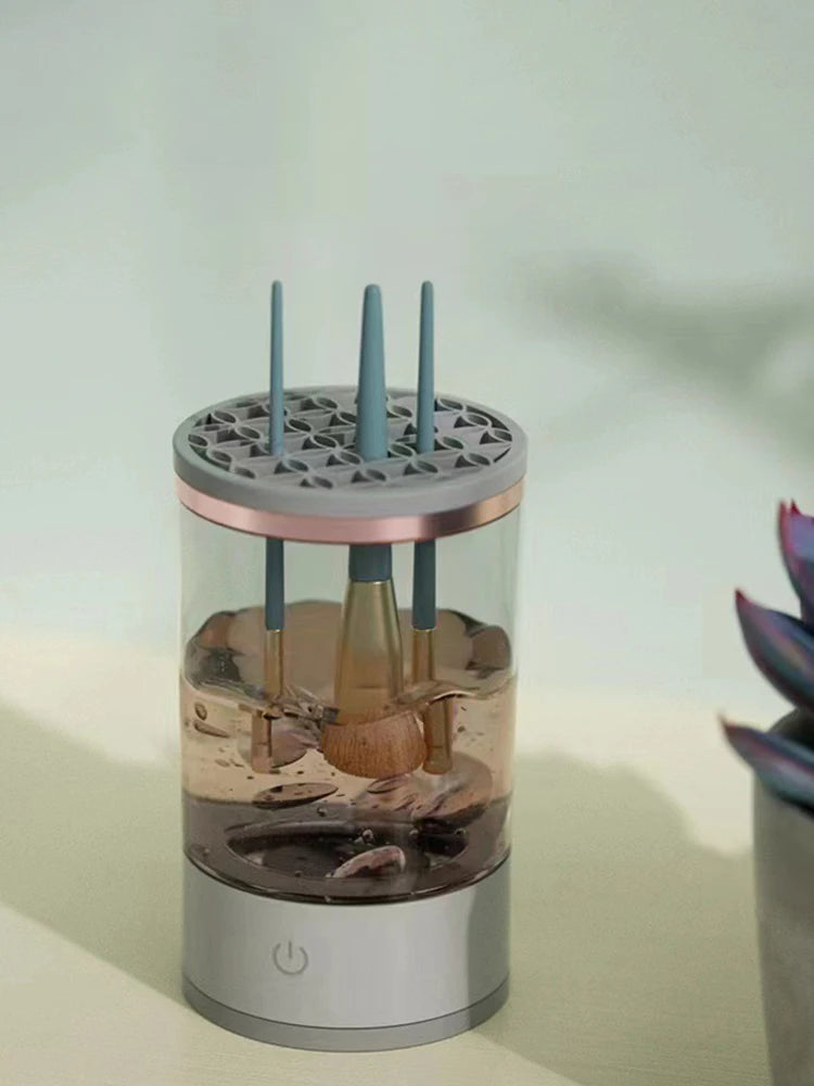 ModoHome™ Automatic Makeup Brush Cleaner – Rotating Deep-Clean Device