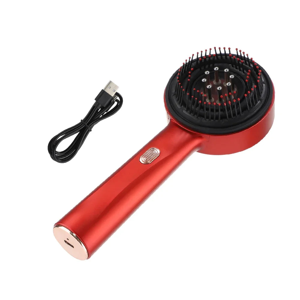 ModoHome™ Red Light Scalp Massager – 3-Mode Hair Growth & Relaxation Comb