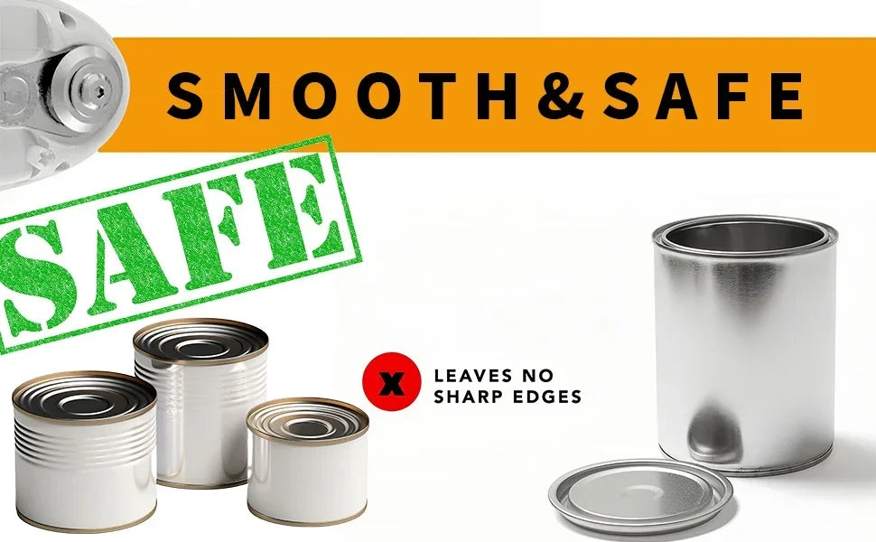 ModoHome™ Automatic Can & Jar Opener – Hands-Free Electric Tin Opener