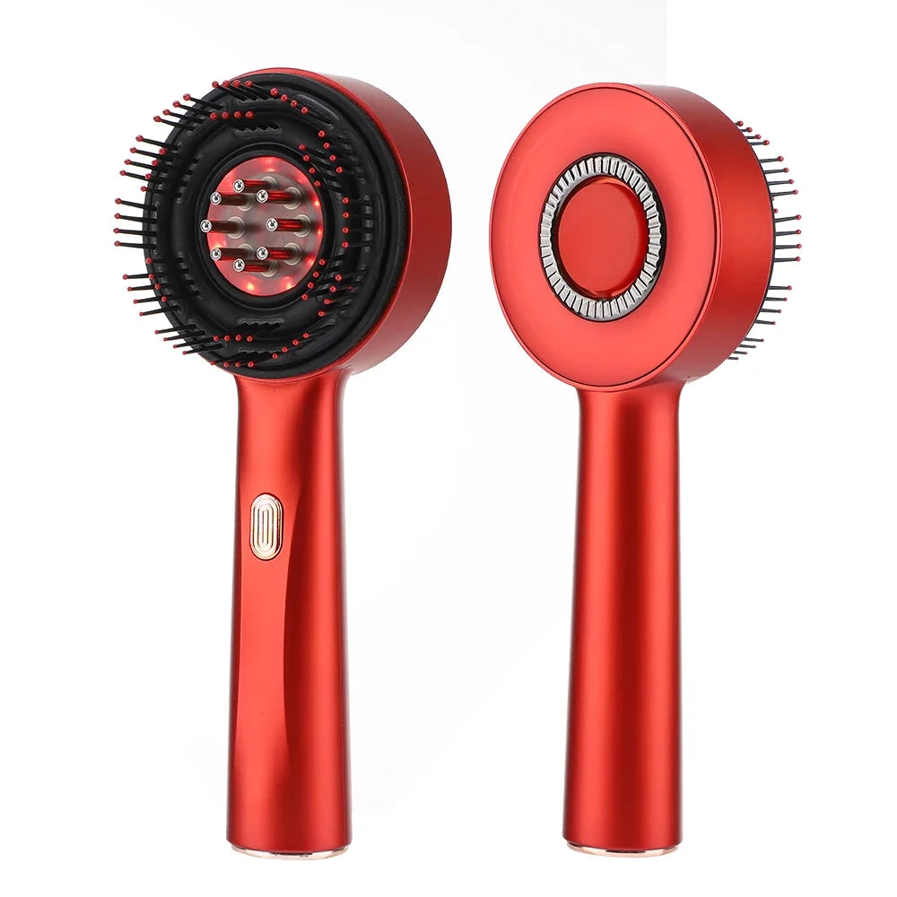 ModoHome™ Red Light Scalp Massager – 3-Mode Hair Growth & Relaxation Comb